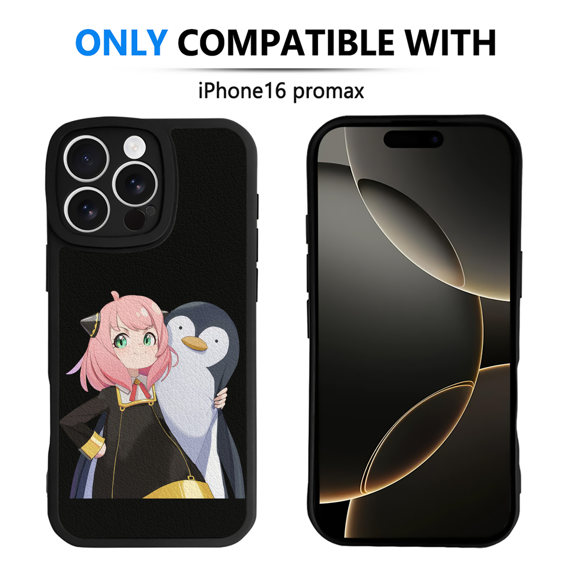 （画像用） SPY×FAMILY间谍家家酒 【iPhone 16シリーズ対応】シリコンスマホケース（レザー調） 材質：シリコン